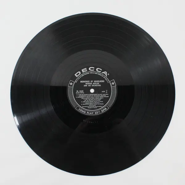 Werner Müller And His Orchestra Memories Of Heidelberg 12" Vinyl LP Decca