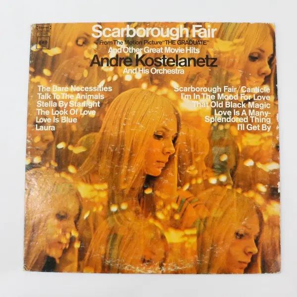 Andre Kostelanetz Scarborough Fair Columbia CS 9623 1968 12" Vinyl LP