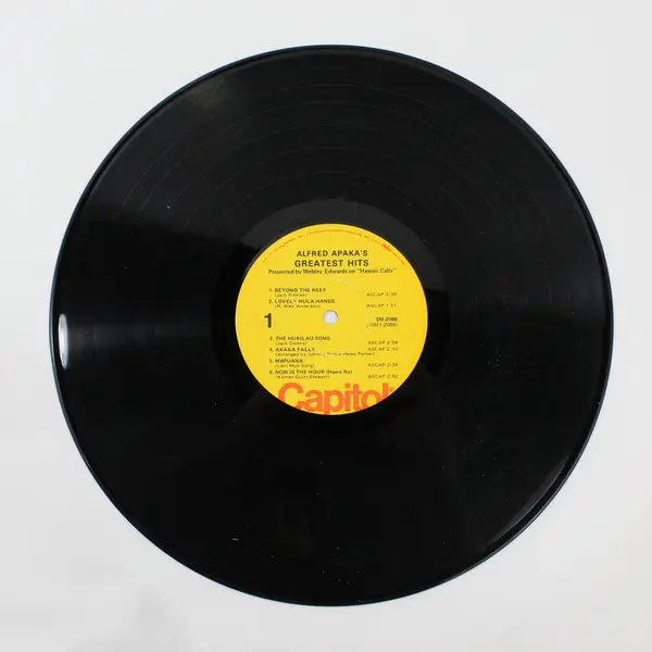 Alfred Apaka's Greatest Hits LP 12" Vinyl SM-2088 Hawaiian Capitol