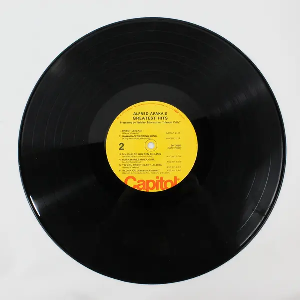 Alfred Apaka's Greatest Hits LP 12" Vinyl SM-2088 Hawaiian Capitol