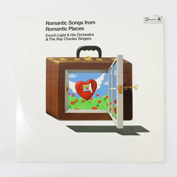 Romantic Songs from Romantic Places Enoch Light Ray Charles Command 2LP