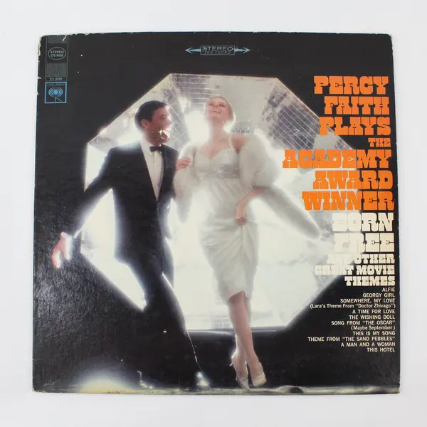 Percy Faith Plays The Academy Award Winner Born Free  12" Vinyl Record