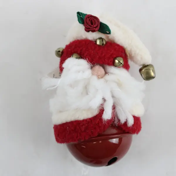 Santa Claus Jingle Bells Christmas Ornament Holiday Decor
