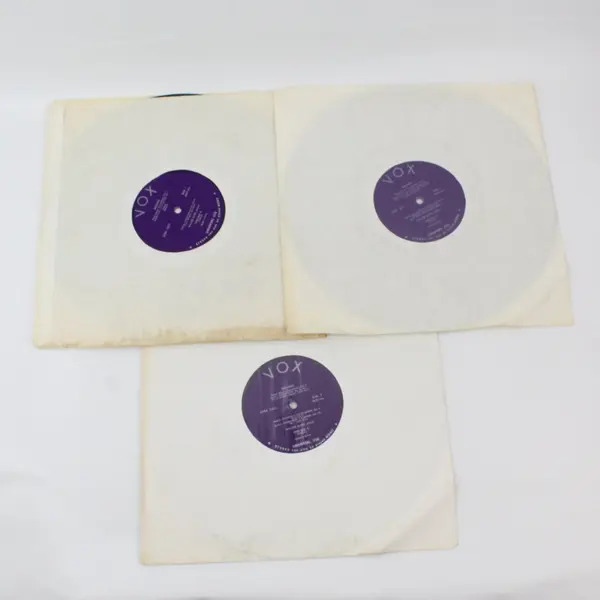 Walter Klien Brahms Piano Music Volume II 3-LP Set Vox 12" Vinyl