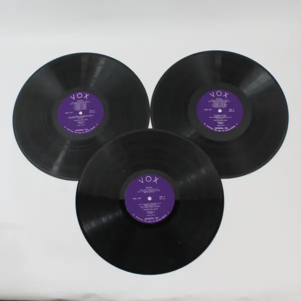 Walter Klien Brahms Piano Music Volume II 3-LP Set Vox 12" Vinyl