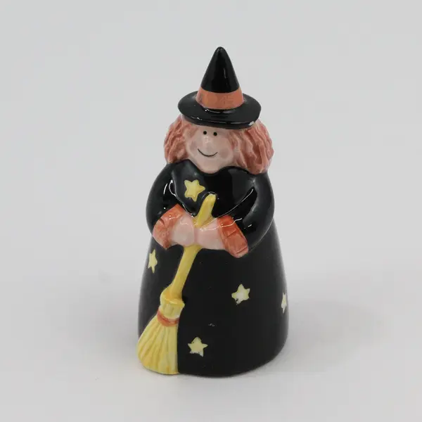 Midwest-CBK Tricks & Treats Halloween Ghost Witch Salt Pepper Shaker Set