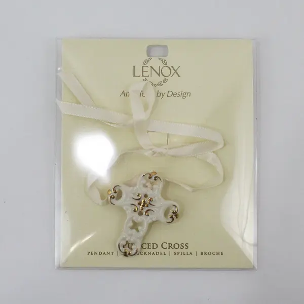 Lot of 2 Lenox Charm Hangers Decorative Collectible Ornaments