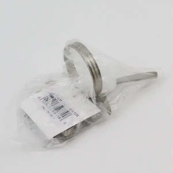 Set of 11 Pewter Palm Leaf Napkin Rings Tropical Table Decor