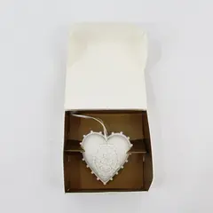 Margaret Furlong HB-1 1998 Blossoming Love Heart Ornament Original Box