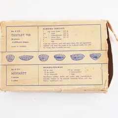 Aluminum Tartlet Tins Set of 36 Six Assorted Shapes Silver B 212