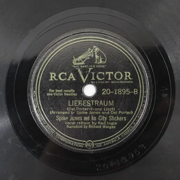 Spike Jones 20-1895 That Old Black Magic Liebestraum RCA Victor 10" Shellac 78