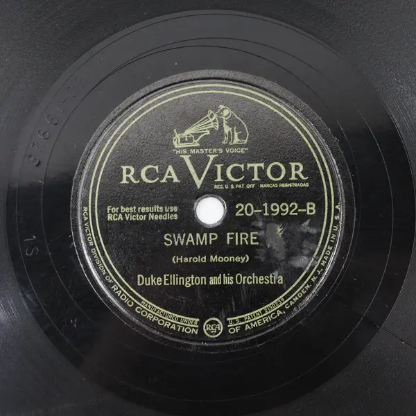 Duke Ellington Just Squeeze Me/Swamp Fire RCA Victor 20-1992 10" Shellac
