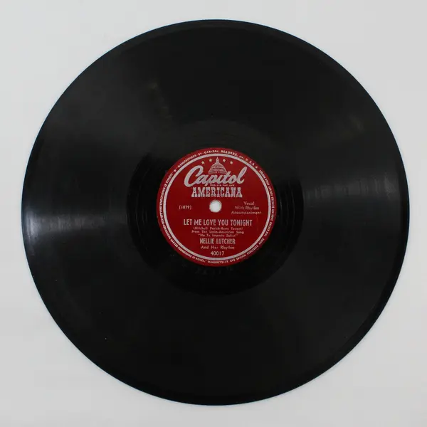 Nellie Lutcher He’s A Real Gone Guy & Let Me Love You Tonight 10" Shellac Record