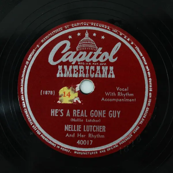 Nellie Lutcher He’s A Real Gone Guy & Let Me Love You Tonight 10" Shellac Record