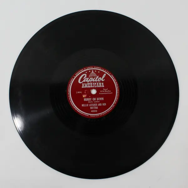 Nellie Lutcher Hurry On Down/The Lady's In Love With You 10in Shellac 78RPM