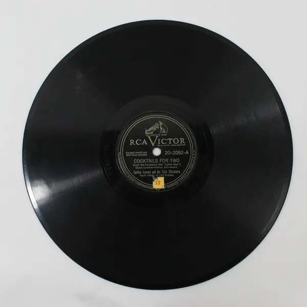 Spike Jones Cocktails for Two / Holiday for Strings 10" Shellac Record
