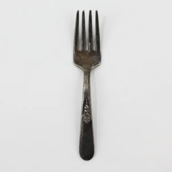 VTG International Silver Youth Pattern 1940 Silverplate Baby Fork 4.25"