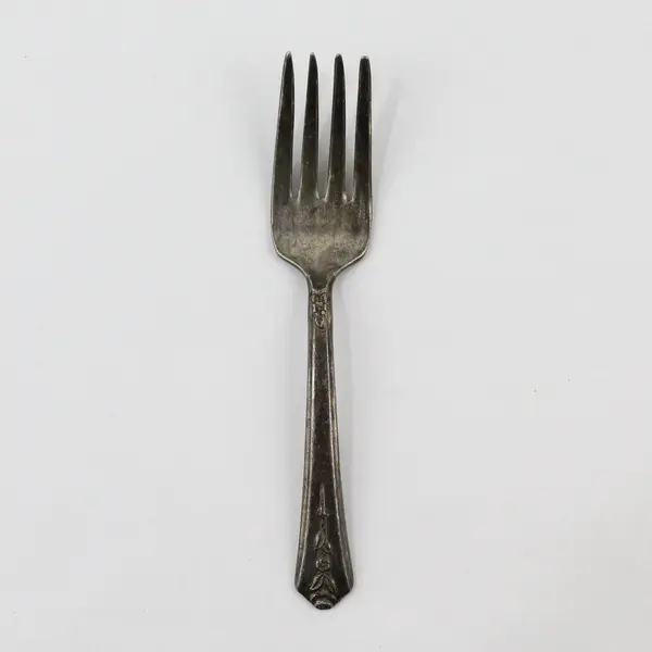 VTG International Silver Spring Garden Pattern Silverplate 1949 Baby Fork 4.5"