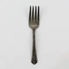 VTG International Silver Spring Garden Pattern Silverplate 1949 Baby Fork 4.5"