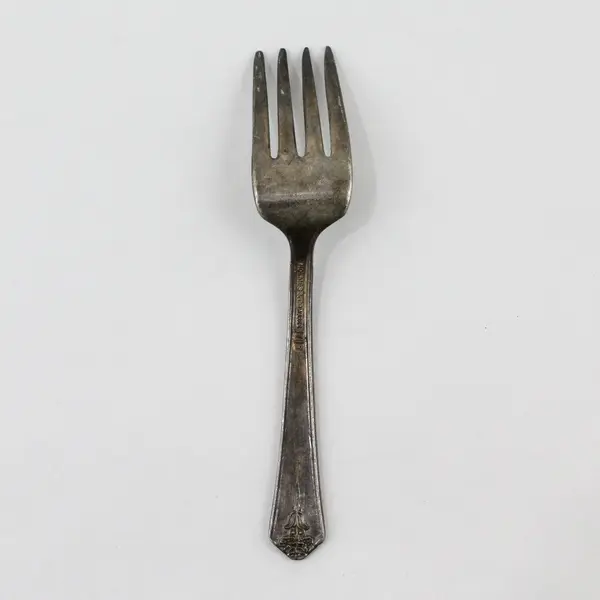 VTG International Silver Spring Garden Pattern Silverplate 1949 Baby Fork 4.5"