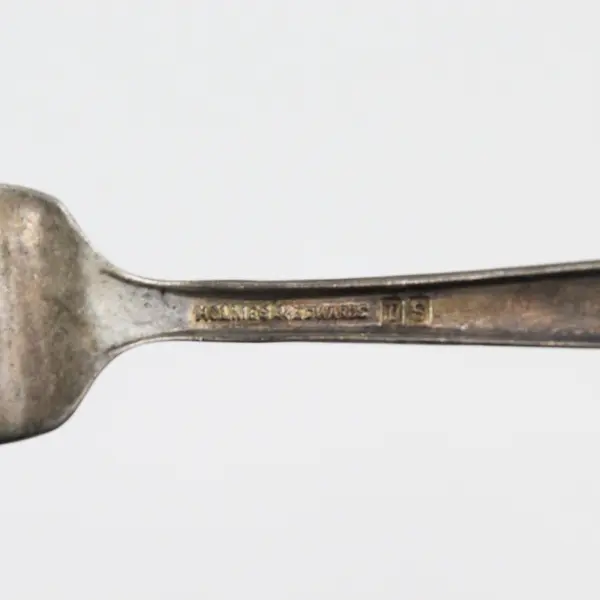 VTG International Silver Spring Garden Pattern Silverplate 1949 Baby Fork 4.5"