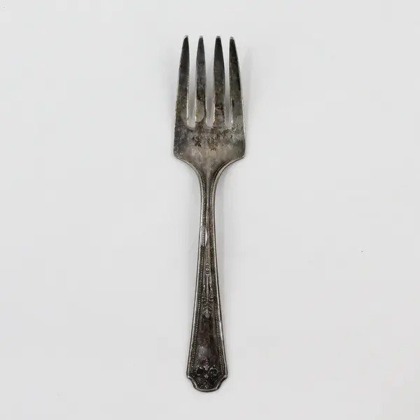 Oneida Silver Hampton-Thelma Pattern 1928 Silverplate Baby Fork 4" Rare Item