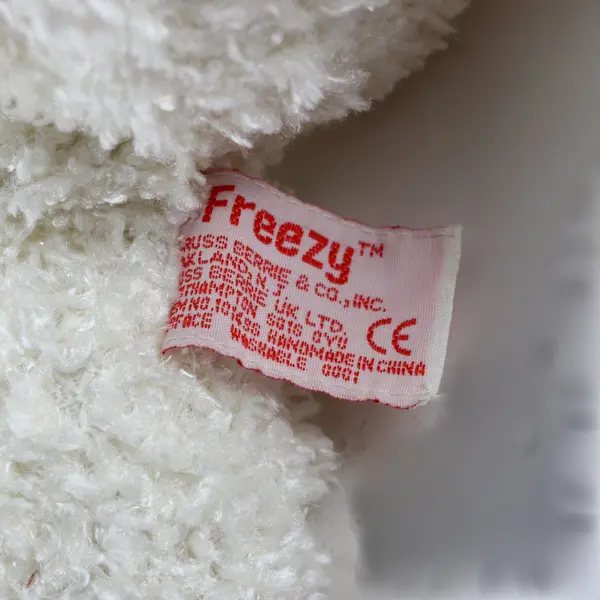 Russ Berrie Freezy Snowman Plush Beanie Stuffed Toy w/ Tags