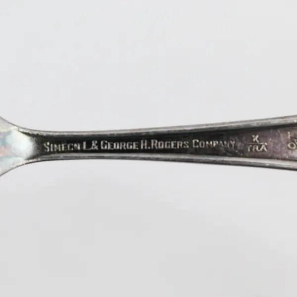 Simeon L. & George H. Rogers Company c. 1928 Silverplate Baby Fork 4 Inch