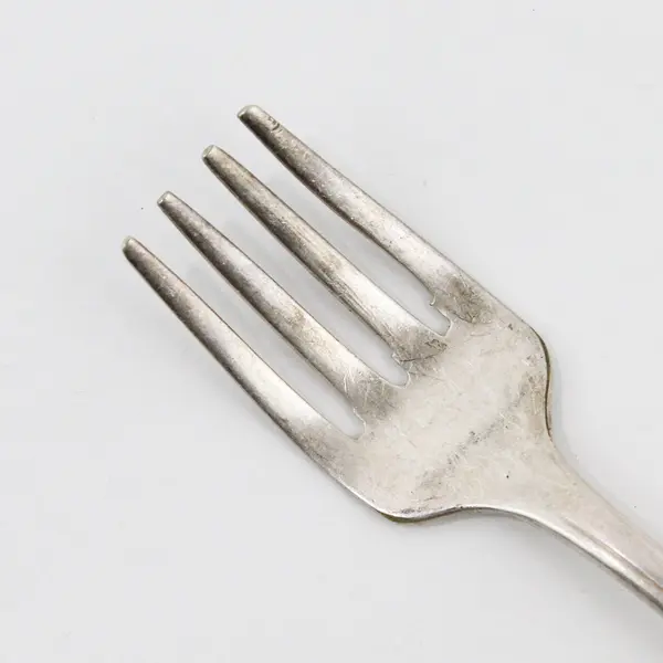 Vintage Oneida Silverplate White Orchid Baby Fork 4.75" Used