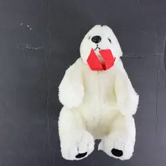 Vintage Whitman's Chocolates Polar Bear Plush Stuffed Animal