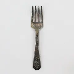 Imperial Silver Plate Vintage Silverplate Baby Fork 4 Inch
