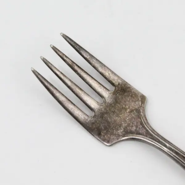 Antique Oneida Community Queen Bess I Tudor Silverplate Baby Fork 4-Inch