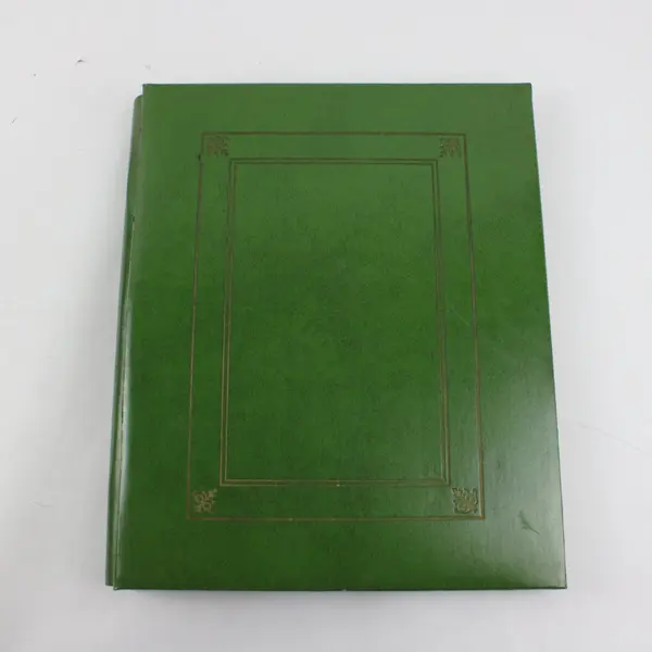 50 Page Green Scrapbook Album Photo Memory Art Keepsake Book