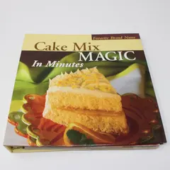 Cake Mix Magic In Minutes Publications International Ltd 2002 Spiral Hardcover
