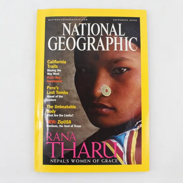 Lot of 4 National Geographic Magazines March July September November 2000 