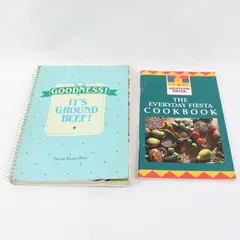 Lot of 2 Paperback Cookbooks Recipe Books Pre-Owned