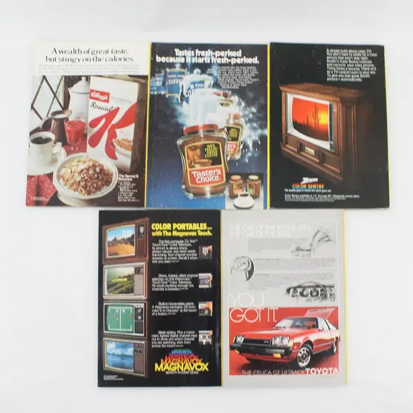 Lot of 5 Vintage National Geographic Magazines 1974 1976 1978 1979