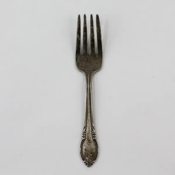 VTG International Silver Remembrance Pattern 1948 Silverplate Baby Fork 4.25" 