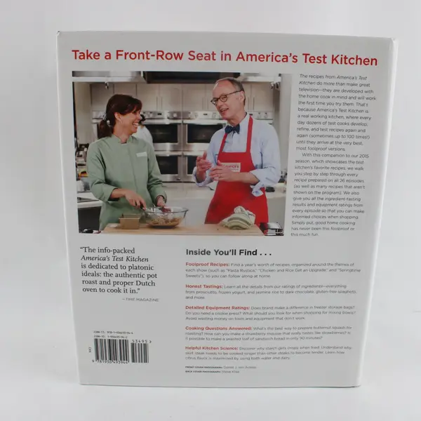 America's Test Kitchen TV Companion Cookbook 2015 Recipes