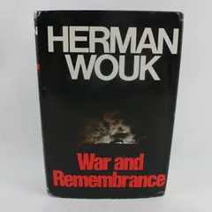 War and Remembrance Hardcover Novel by Herman Wouk WWII Historical Fiction
