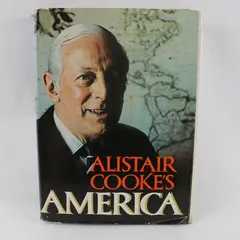 Alistair Cooke's America First Edition Hardcover American History Book