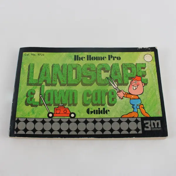 Vintage 1975 3M The Home Pro Landscape & Lawn Care Guide Paperback