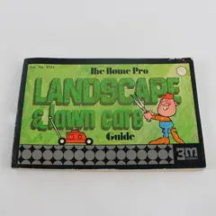 Vintage 1975 3M The Home Pro Landscape & Lawn Care Guide Paperback