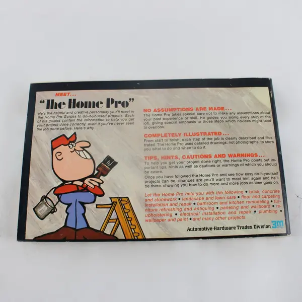 Vintage 1975 3M The Home Pro Landscape & Lawn Care Guide Paperback