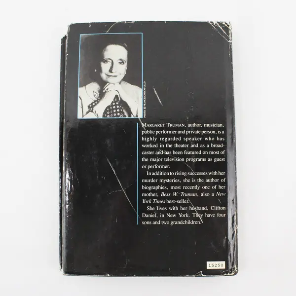 Murder at the Kennedy Center by Margaret Truman 1989 Book Club Ed Hardcover DJ