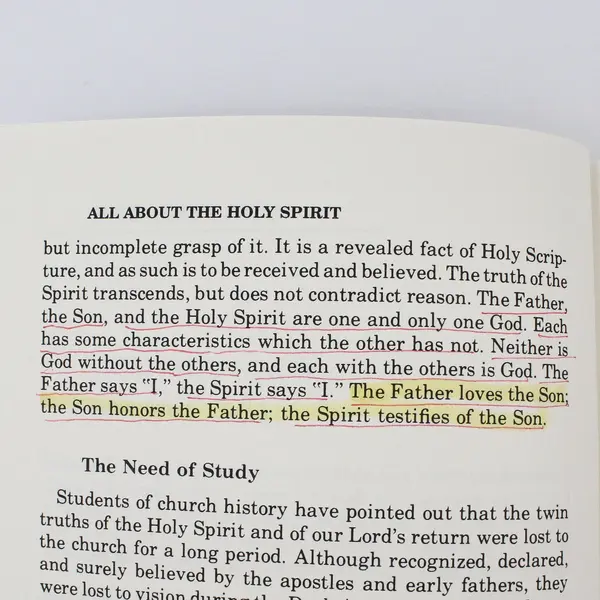 Vintage All About the Holy Spirit by Herbert Lockyer 1995 Paperback 