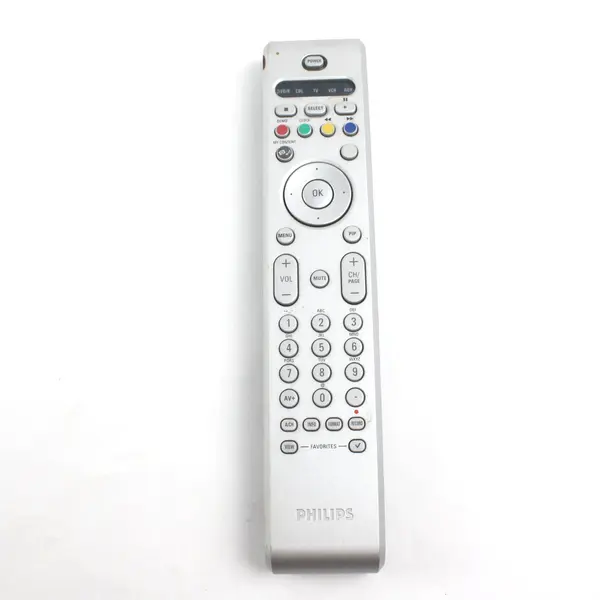 Philips RC4345/01 Silver Remote Control Flat Panel TV Replacement