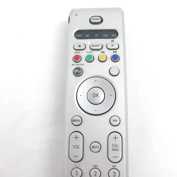 Philips RC4345/01 Silver Remote Control Flat Panel TV Replacement