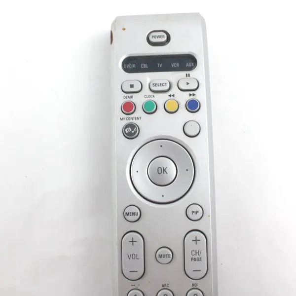 Philips RC4345/01 Silver Remote Control Flat Panel TV Replacement