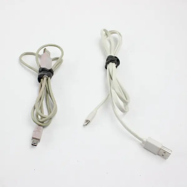 Lot of 2 USB-A Charging/Data Cables Micro-USB